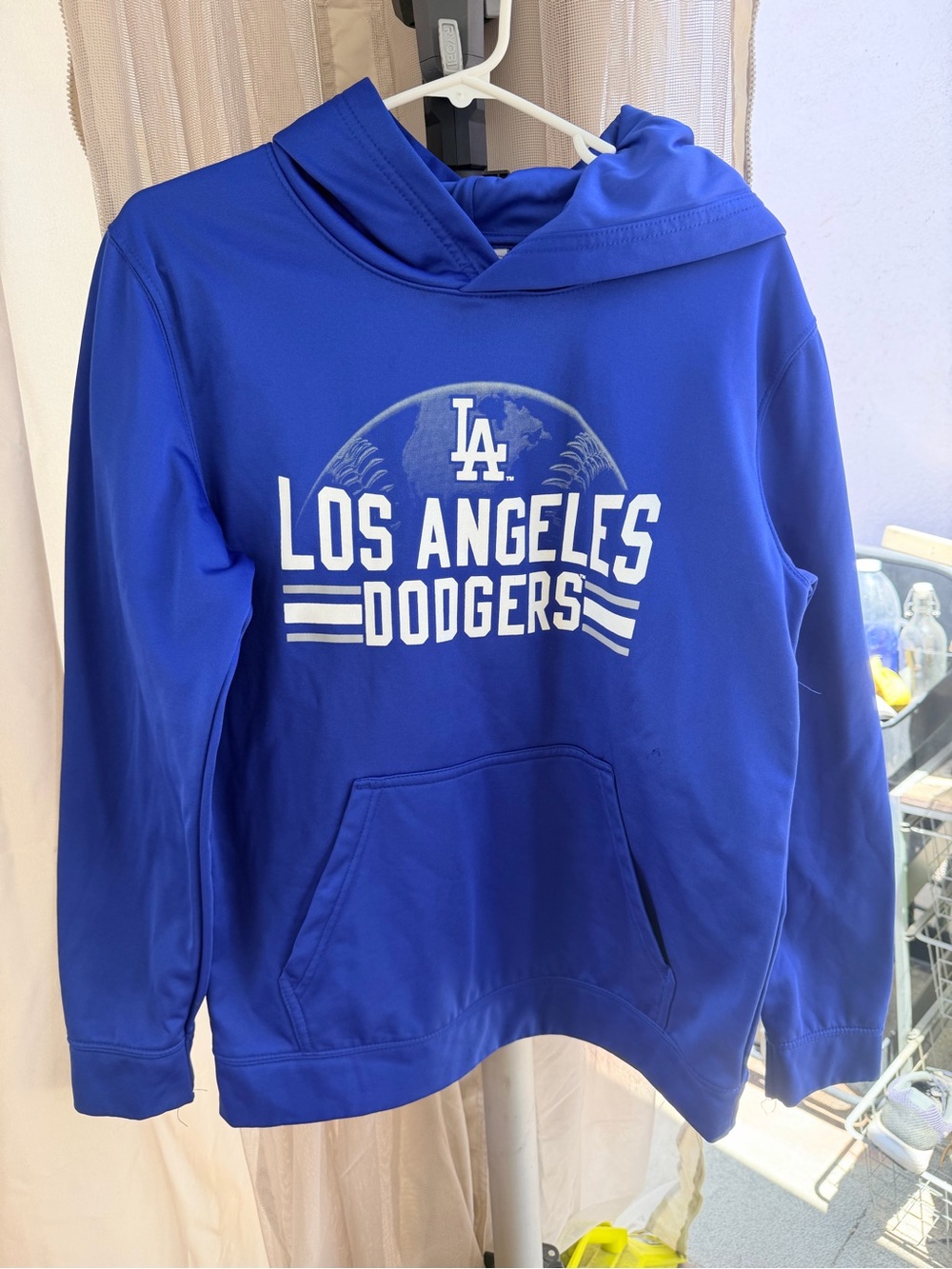 Los Angeles Dodgers Youth Royal Blue Pullover Hoodie